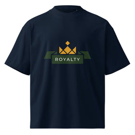 Unisex Organic Oversized High Neck T-Shirt - Sustainable Streetwear | Regal Apparel